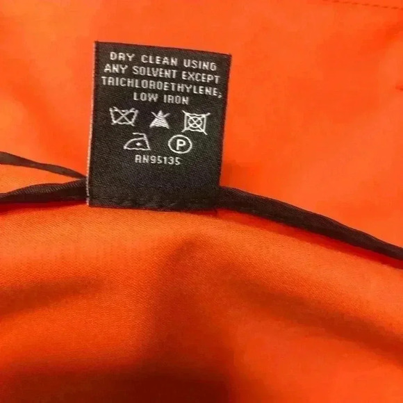 Lafayette 148 Orange Blazer Size 4 Coral Button Up - Picture 6 of 9